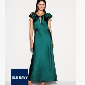 Old Navy Teal Maxi Dress